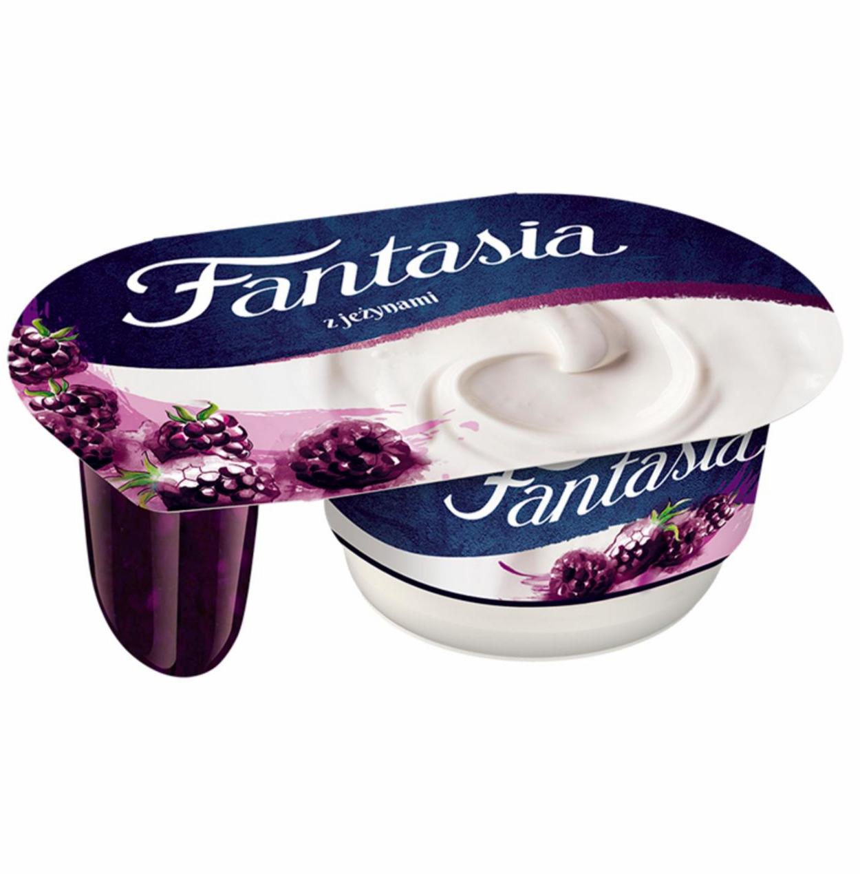 Zdjęcia - Fantasia Jogurt kremowy z jeżynami