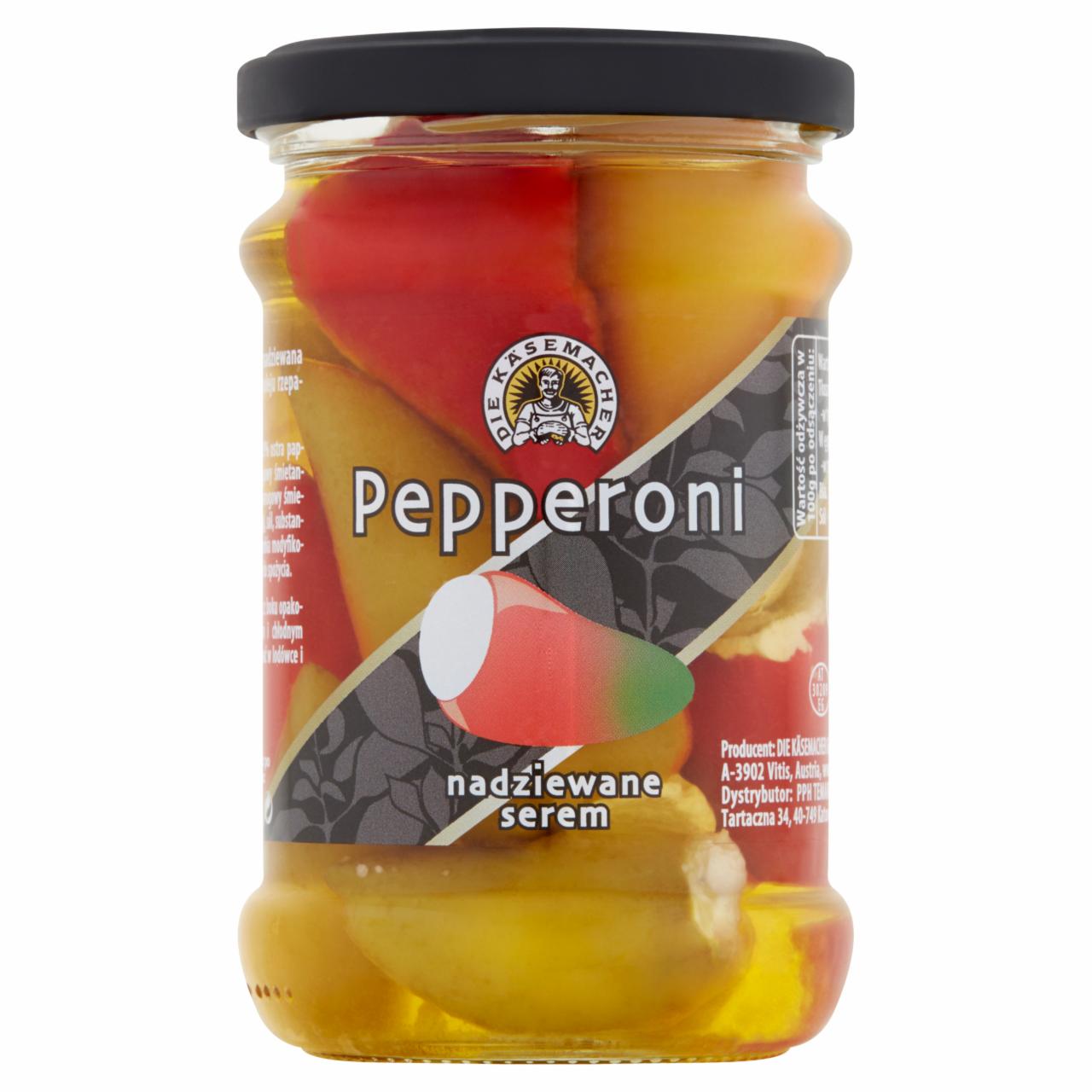 Zdjęcia - Die Kasemacher Pepperoni nadziewane serem 250 g