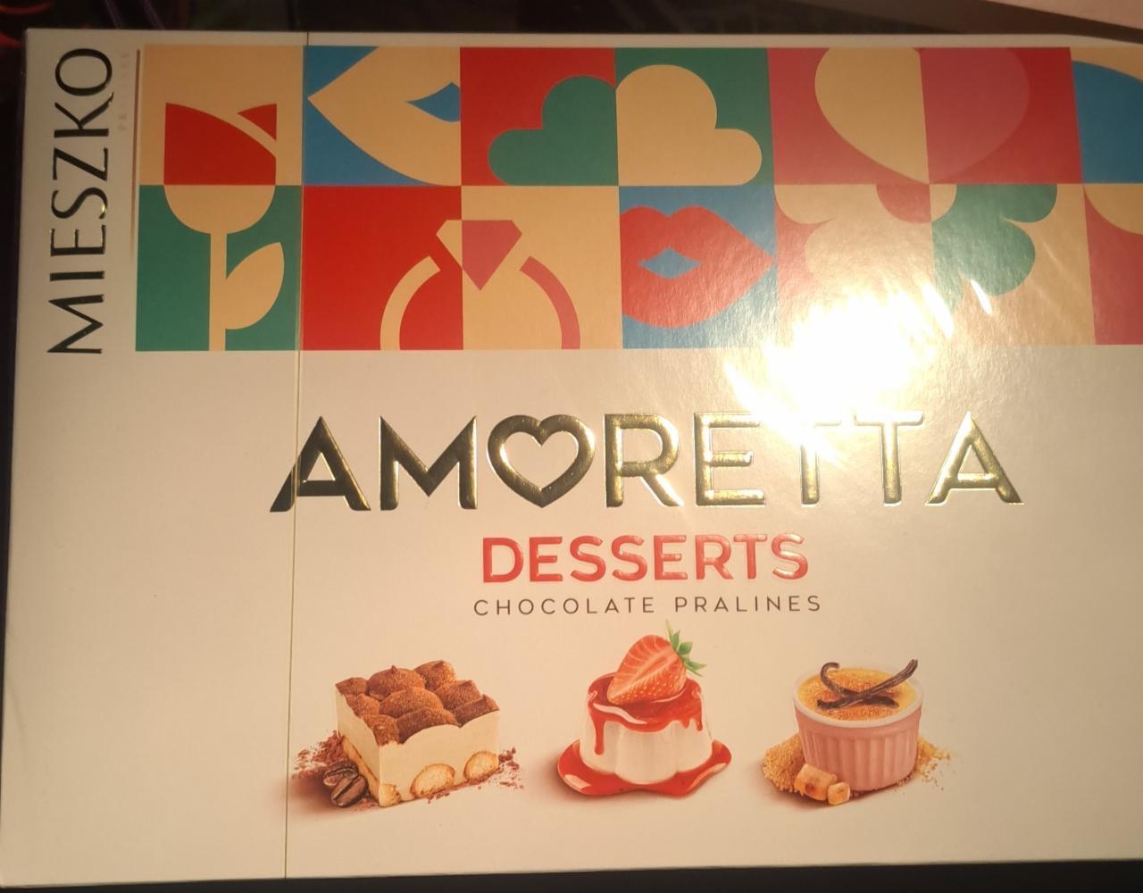 Zdjęcia - Amoretta desserts chocolate pralines Mieszko