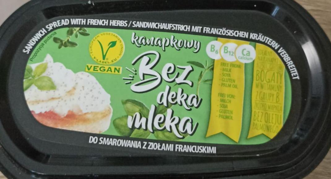 Zdjęcia - Serek kanapkowy z ziołami francuskimi Bez deka mleka