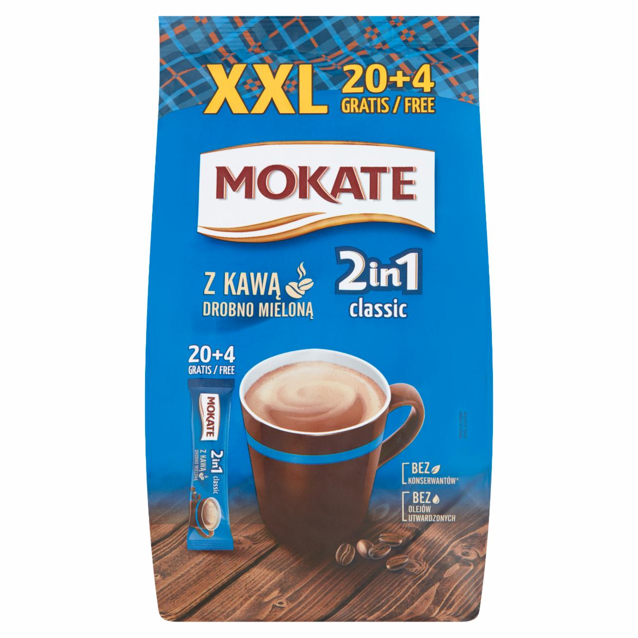 Zdjęcia - Mokate 2in1 Classic Rozpuszczalny napój kawowy w proszku 336 g (24 x 14 g)