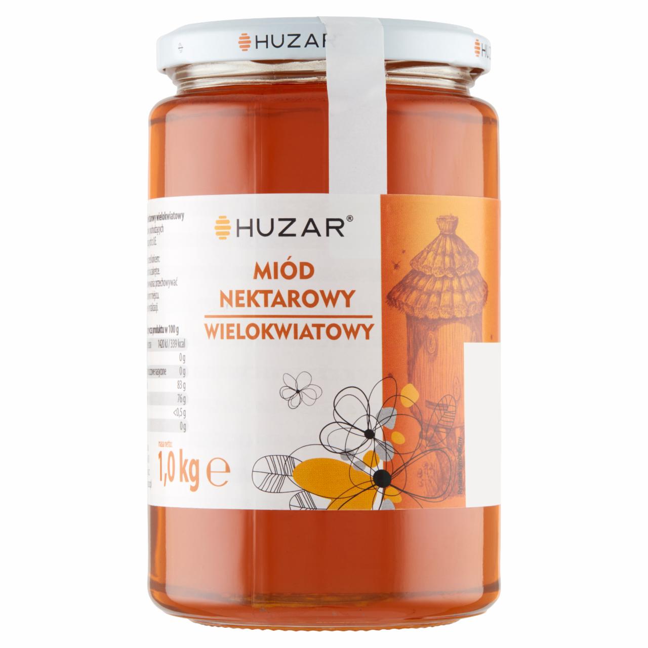 Zdjęcia - Huzar Miód nektarowy wielokwiatowy 1,0 kg