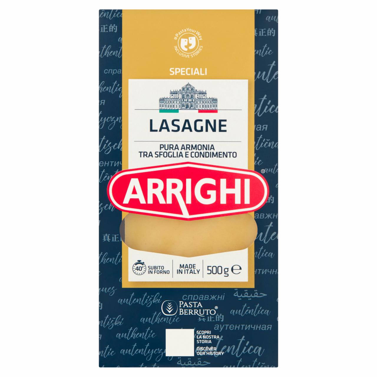 Zdjęcia - Arrighi Makaron lasagne 500 g