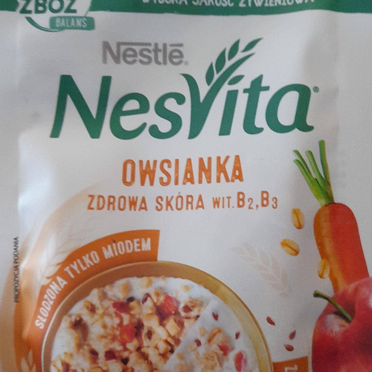 Zdjęcia - NesVita Owsianka Zdrowa skóra Witaminy B2, B3 Nestlé