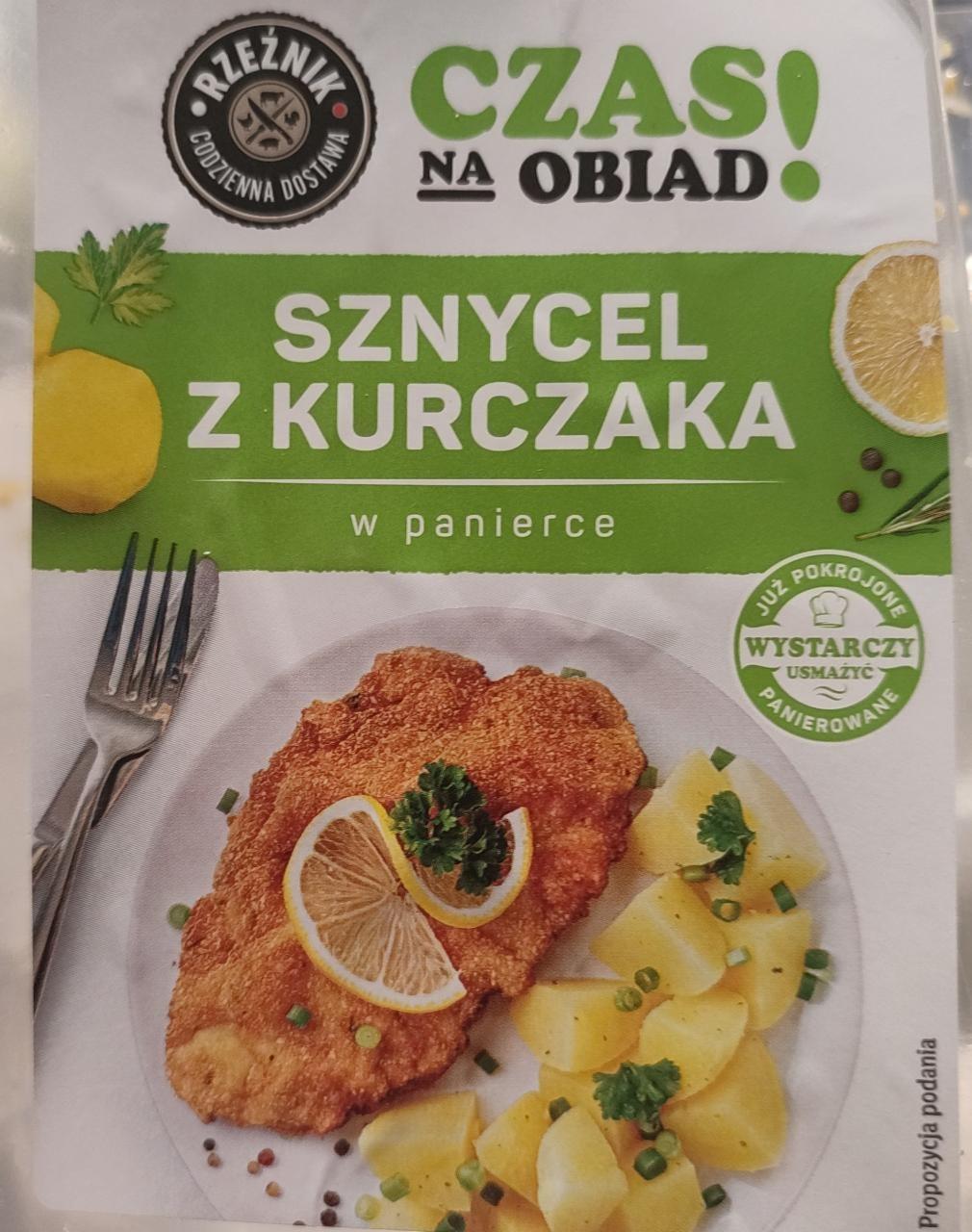 Zdjęcia - Sznycel z kurczaka w panierce Czas na obiad