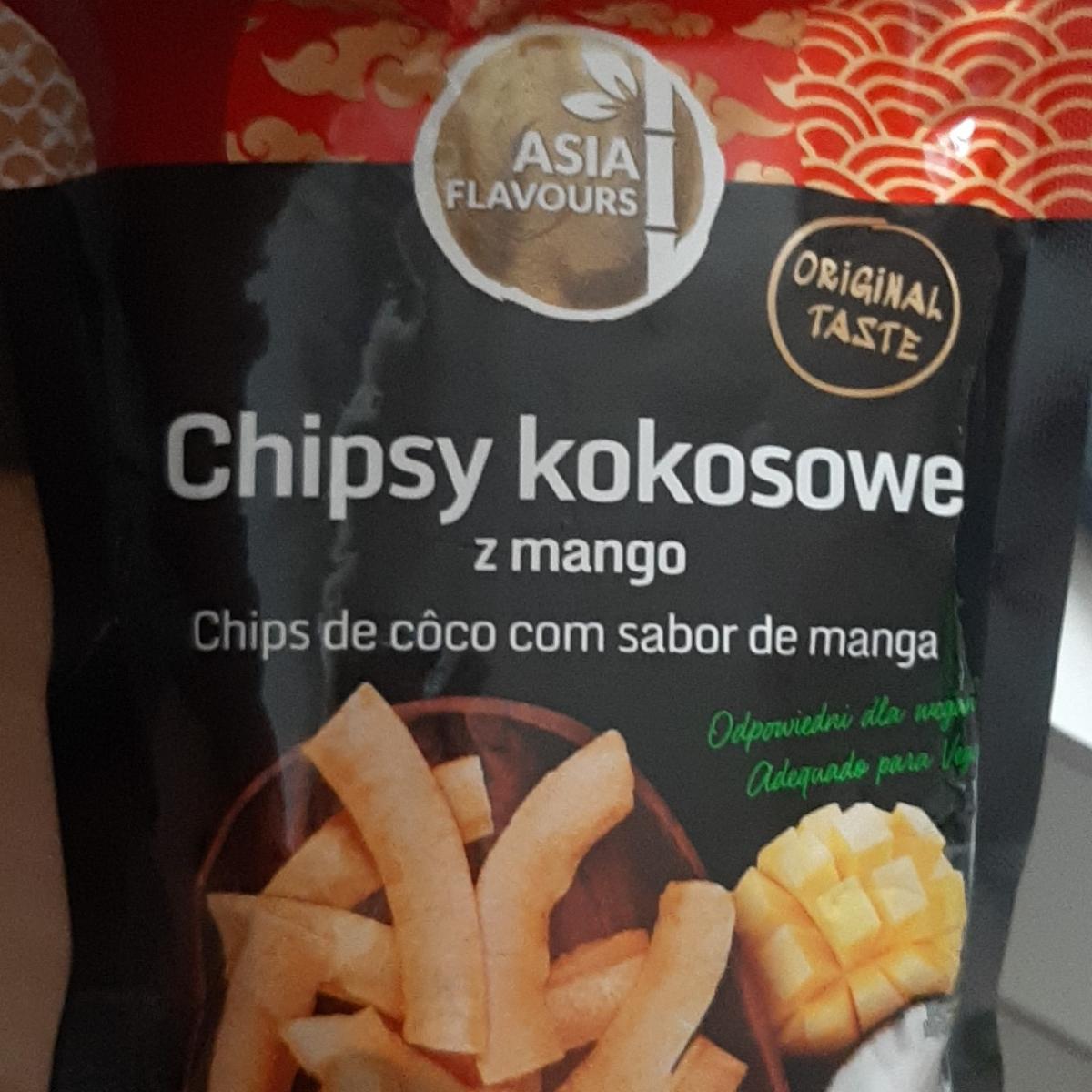 Zdjęcia - Chipsy kokosowe z mango Asia Flavours