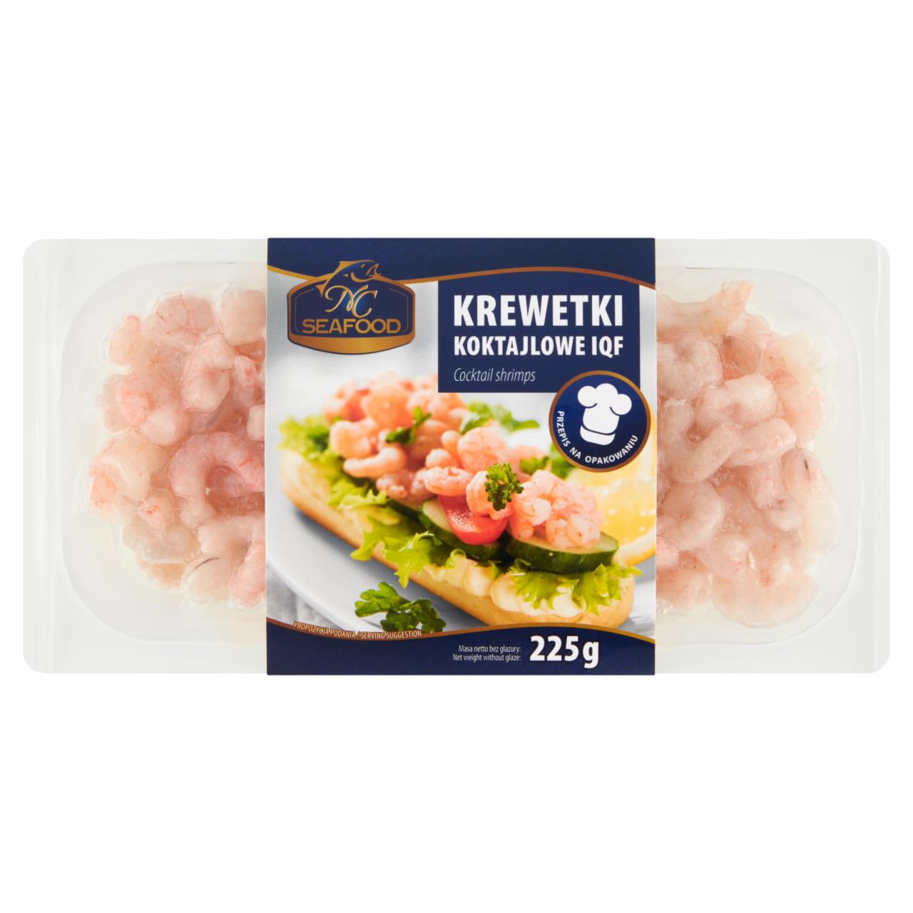 Zdjęcia - NC Seafood Krewetki koktajlowe IQF 225 g