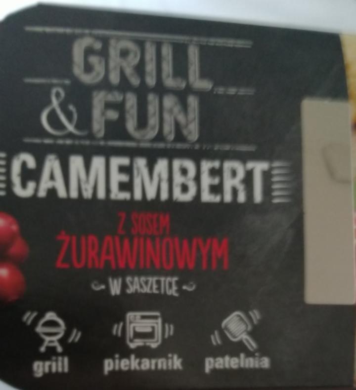 Zdjęcia - Camembert z sosem żurawinowym, Grill & Fun, 230g