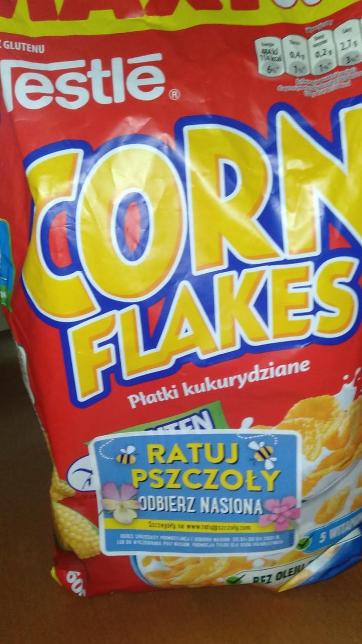 Zdjęcia - Nestlé Corn Flakes Płatki śniadaniowe 600 g