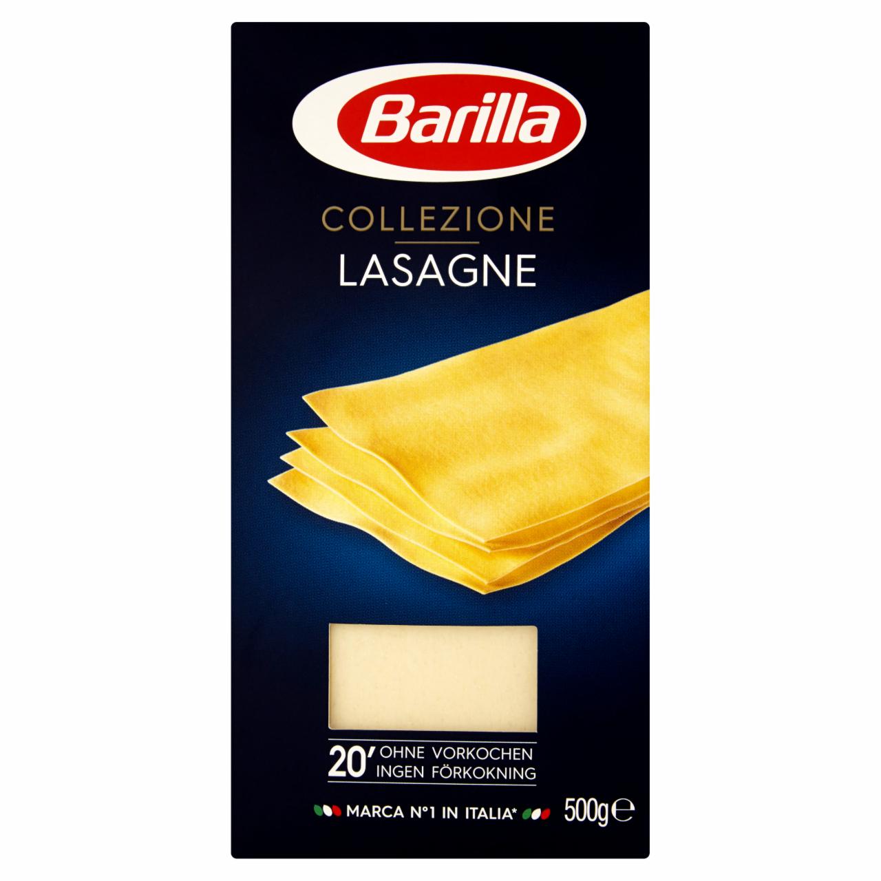 Zdjęcia - Barilla Collezione Makaron lasagne 500 g