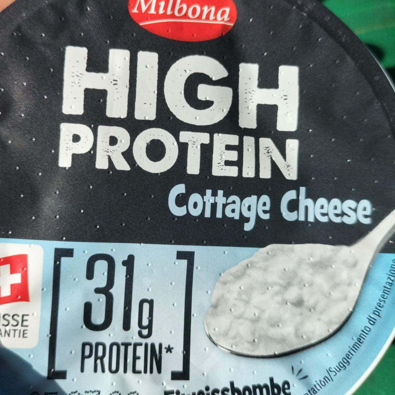 Zdjęcia - High Protein Cottage Cheese Milbona