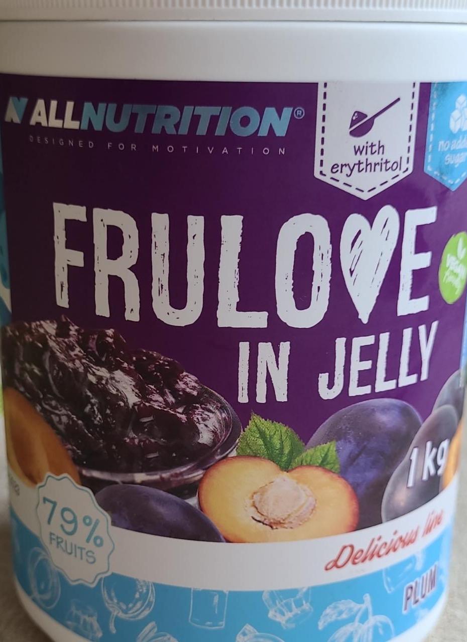 Zdjęcia - Frulove in jelly Plum Allnutrition