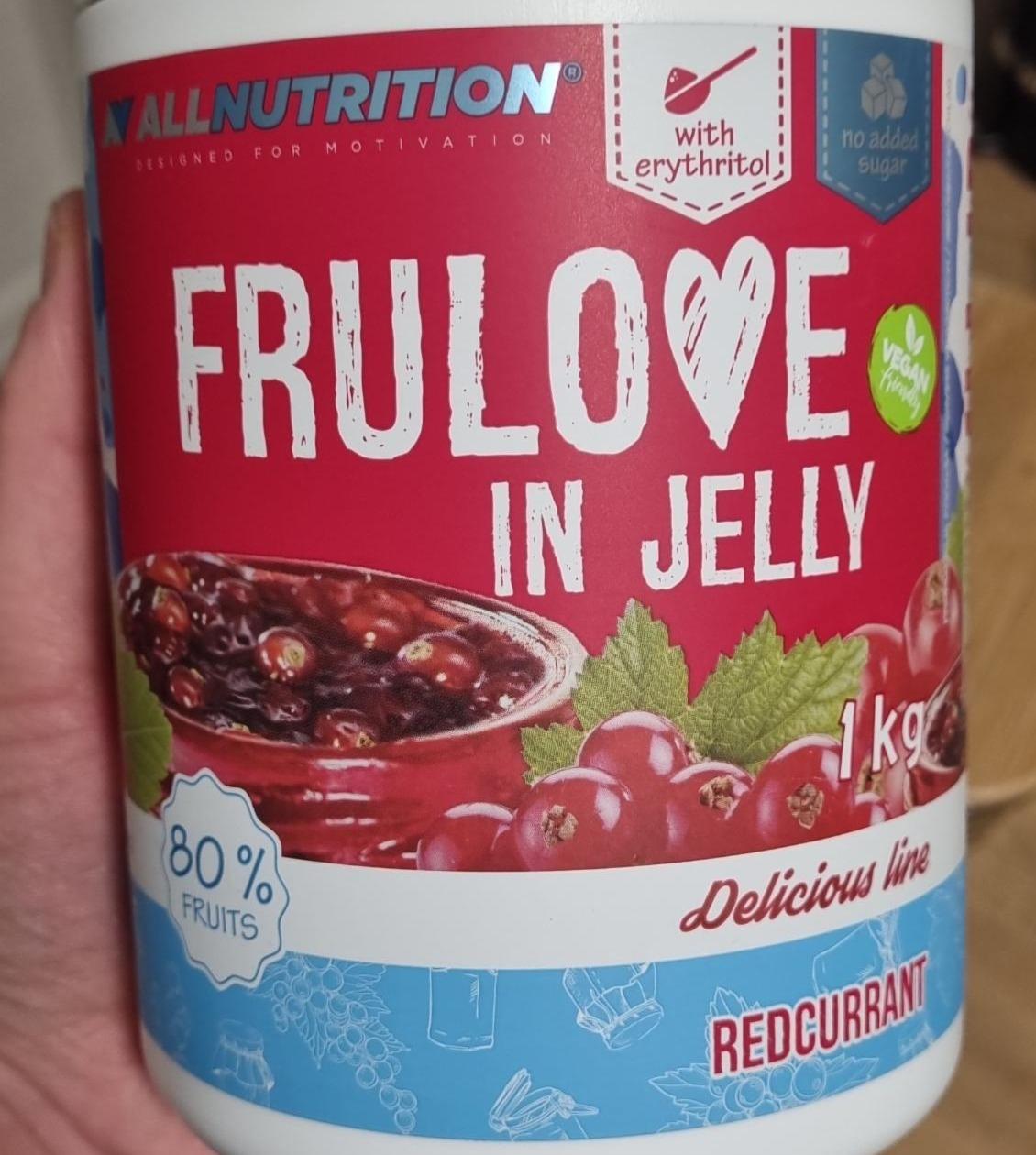 Zdjęcia - Frulove In Jelly Redcurrant Allnutrition