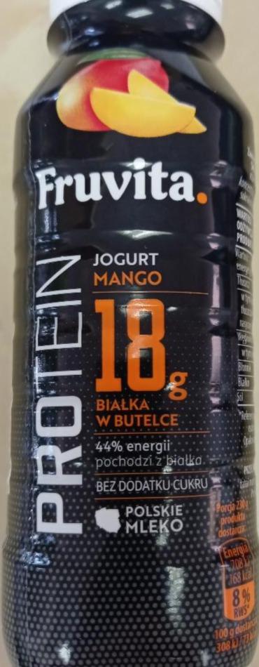 Zdjęcia - Protein Jogurt pitny Mango FruVita