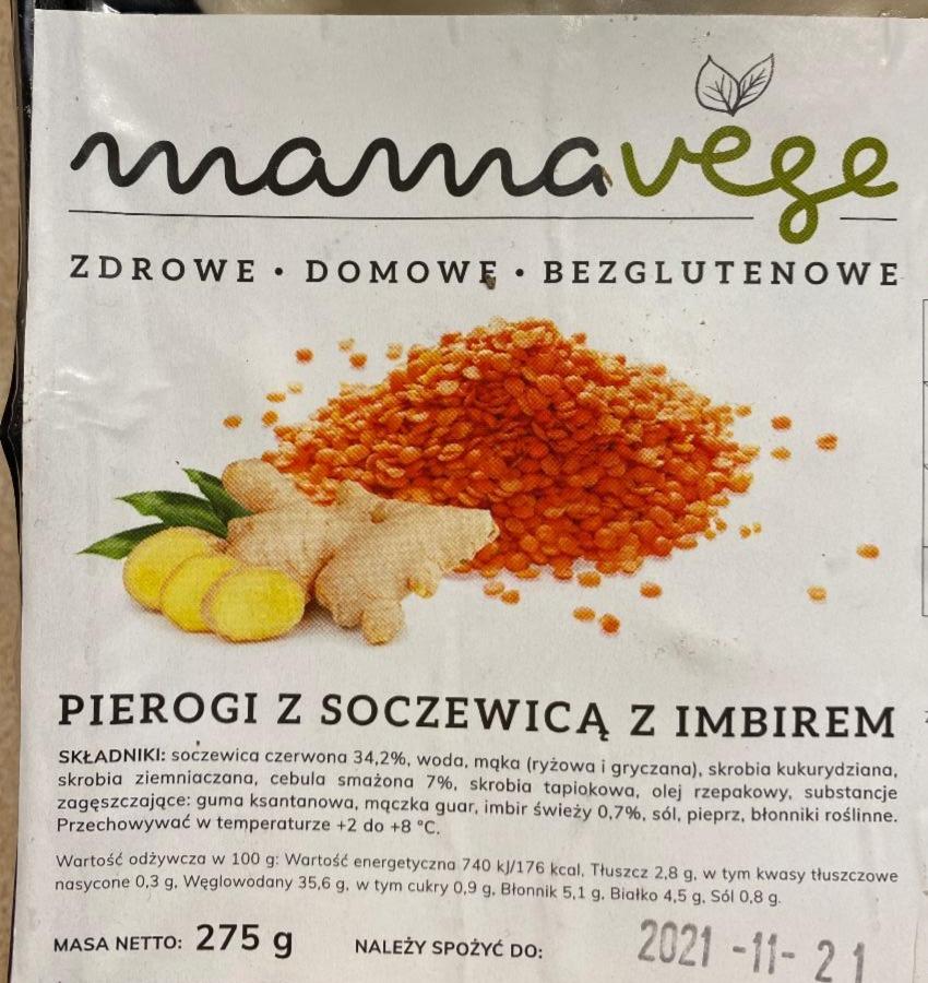 Zdjęcia - pierogi z soczewicą i imbirem