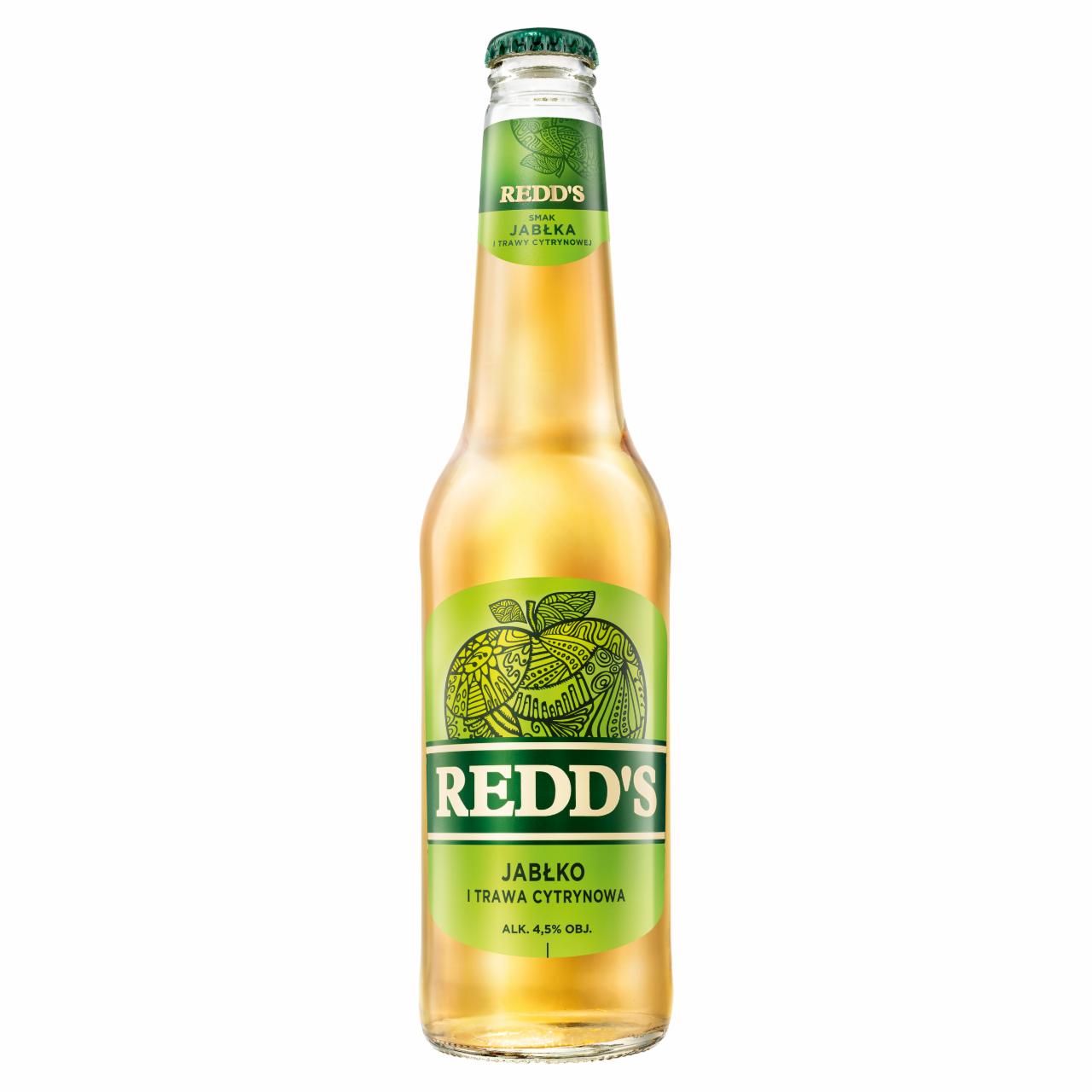 Zdjęcia - Redd's Piwo smak jabłka i trawy cytrynowej 400 ml