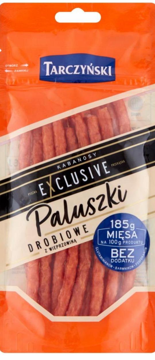 Zdjęcia - Tarczyński Kabanosy Exclusive drobiowe z wieprzowiną 250 g (2 x 125 g)