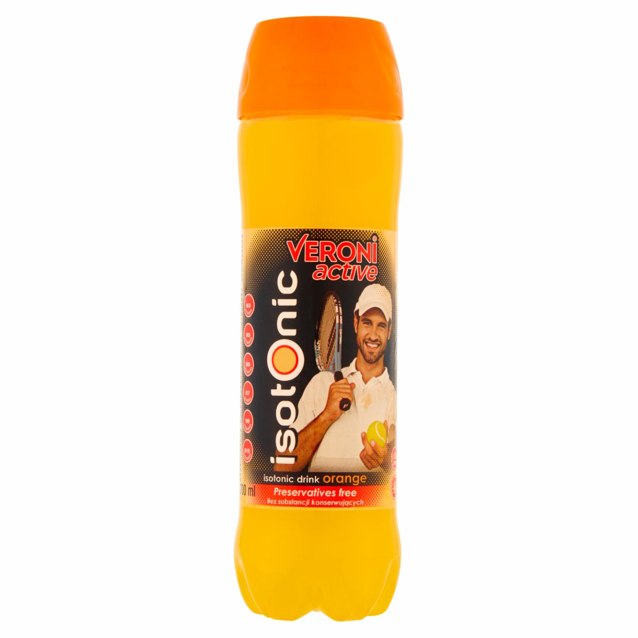 Zdjęcia - Veroni Active Isotonic Napój izotoniczny niegazowany o smaku pomarańczowym 700 ml