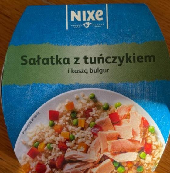 Zdjęcia - Sałatka z Tuńczykiem i kaszą bulgur Nixe