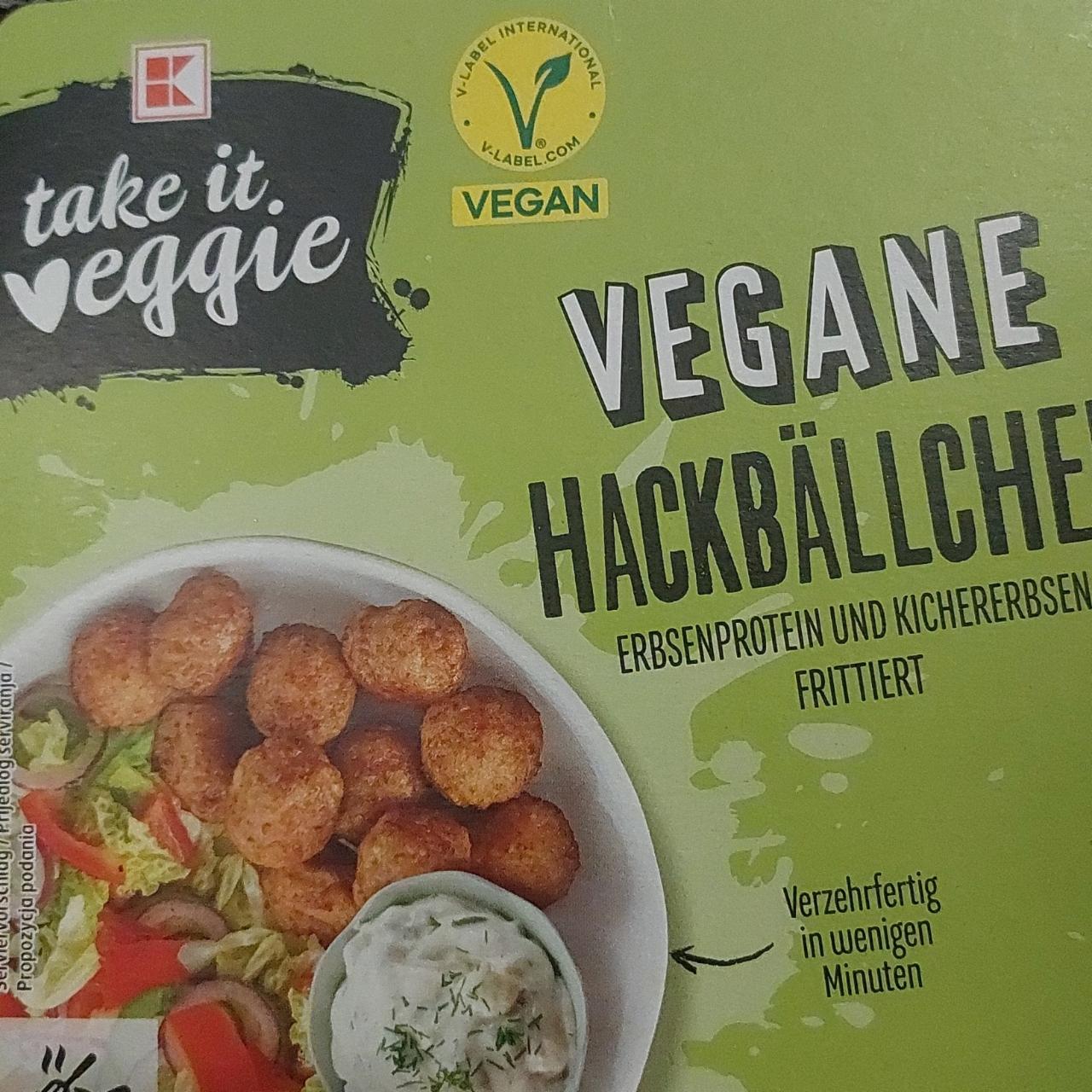 Zdjęcia - Vegane Hackballchen Kaufland Take it veggie