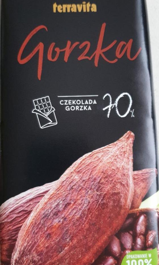 Zdjęcia - czekolada gorzka 70% Terravita