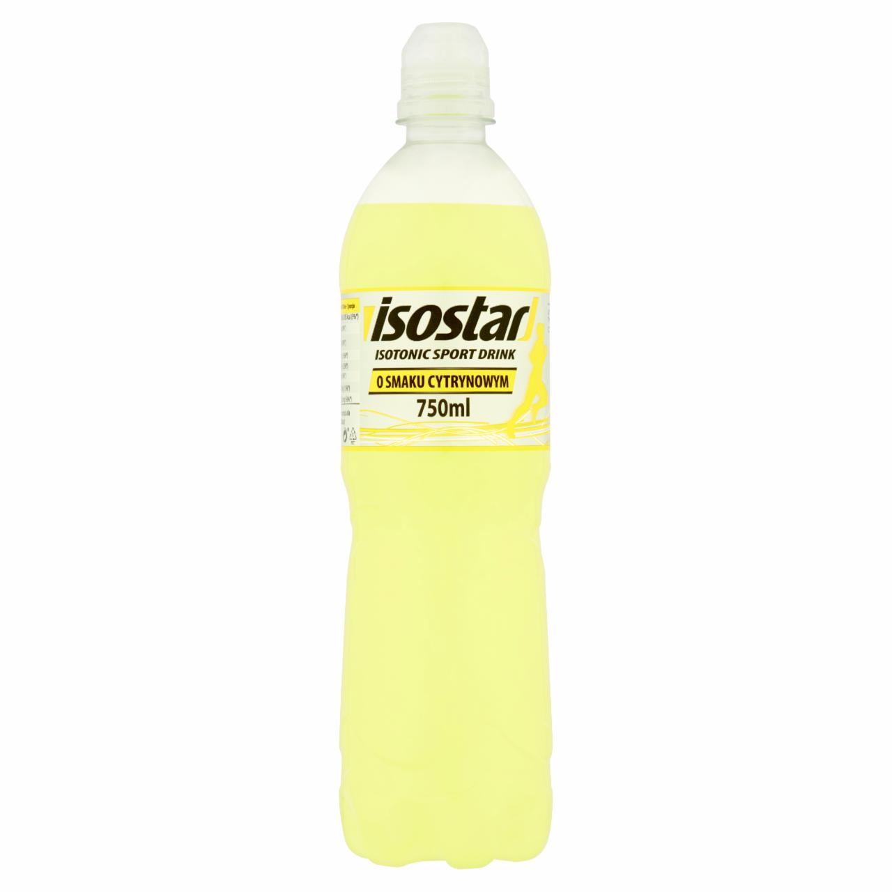 Zdjęcia - Isostar Napój izotoniczny niegazowany o smaku cytrynowym 750 ml