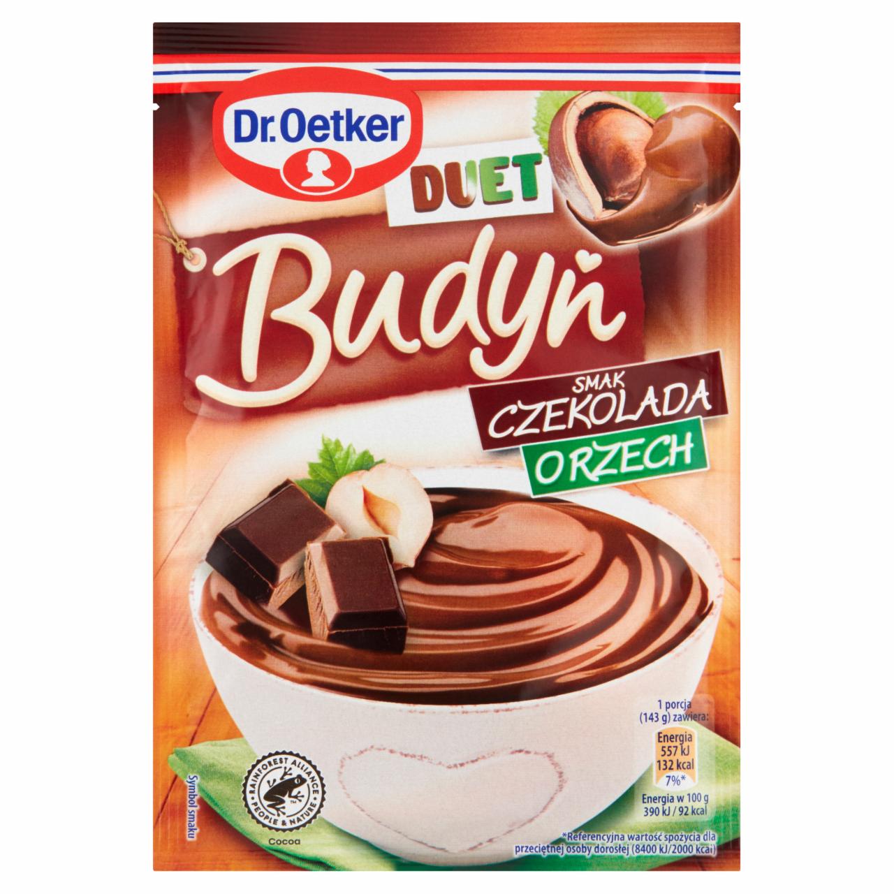 Zdjęcia - Dr. Oetker Duet Budyń smak czekolada orzech 45 g