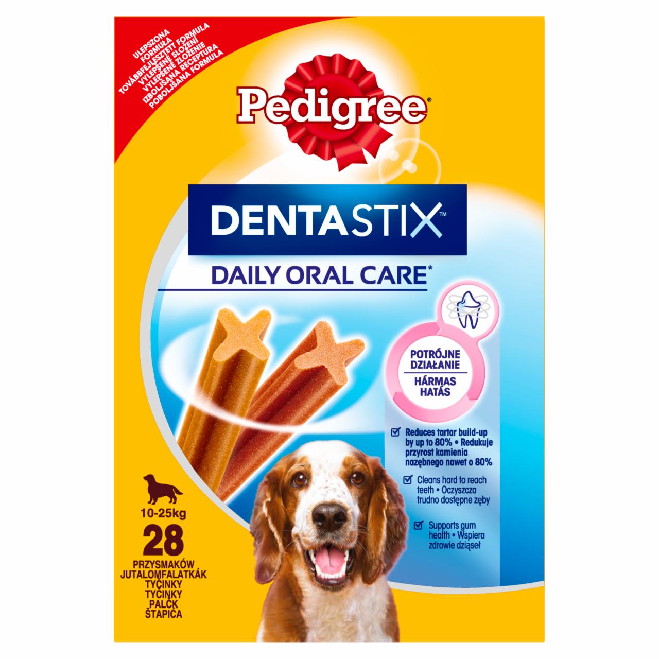 Zdjęcia - Pedigree DentaStix 10-25 kg Karma uzupełniająca 720 g (4 x 180 g)