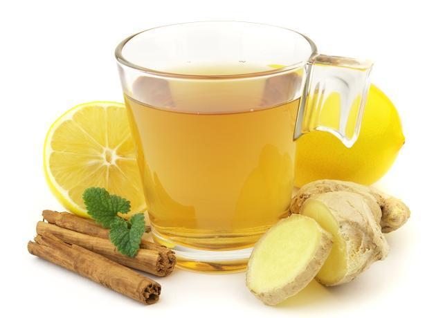 Zdjęcia - Herbata imbirowa z cytryną