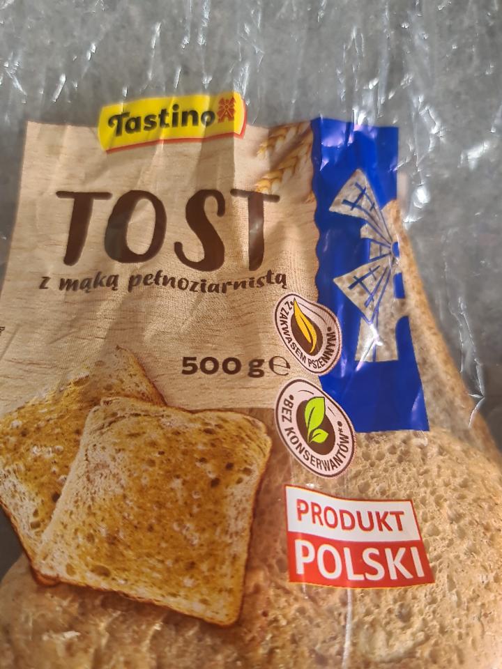 Zdjęcia - Tost z mąką pełnoziarnistą Tastino