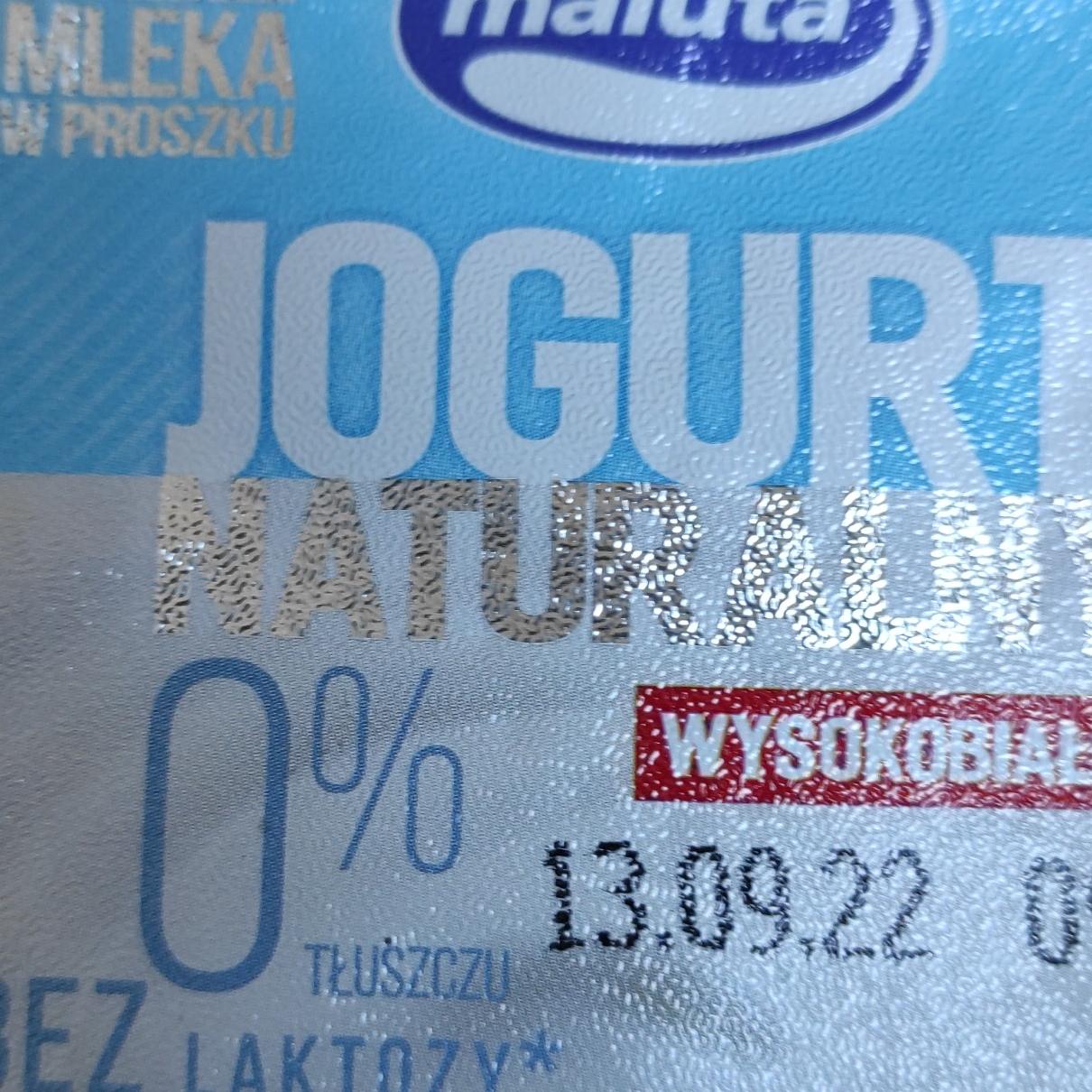 Zdjęcia - jogurt naturalny wysokobiałkowy 0% maluta