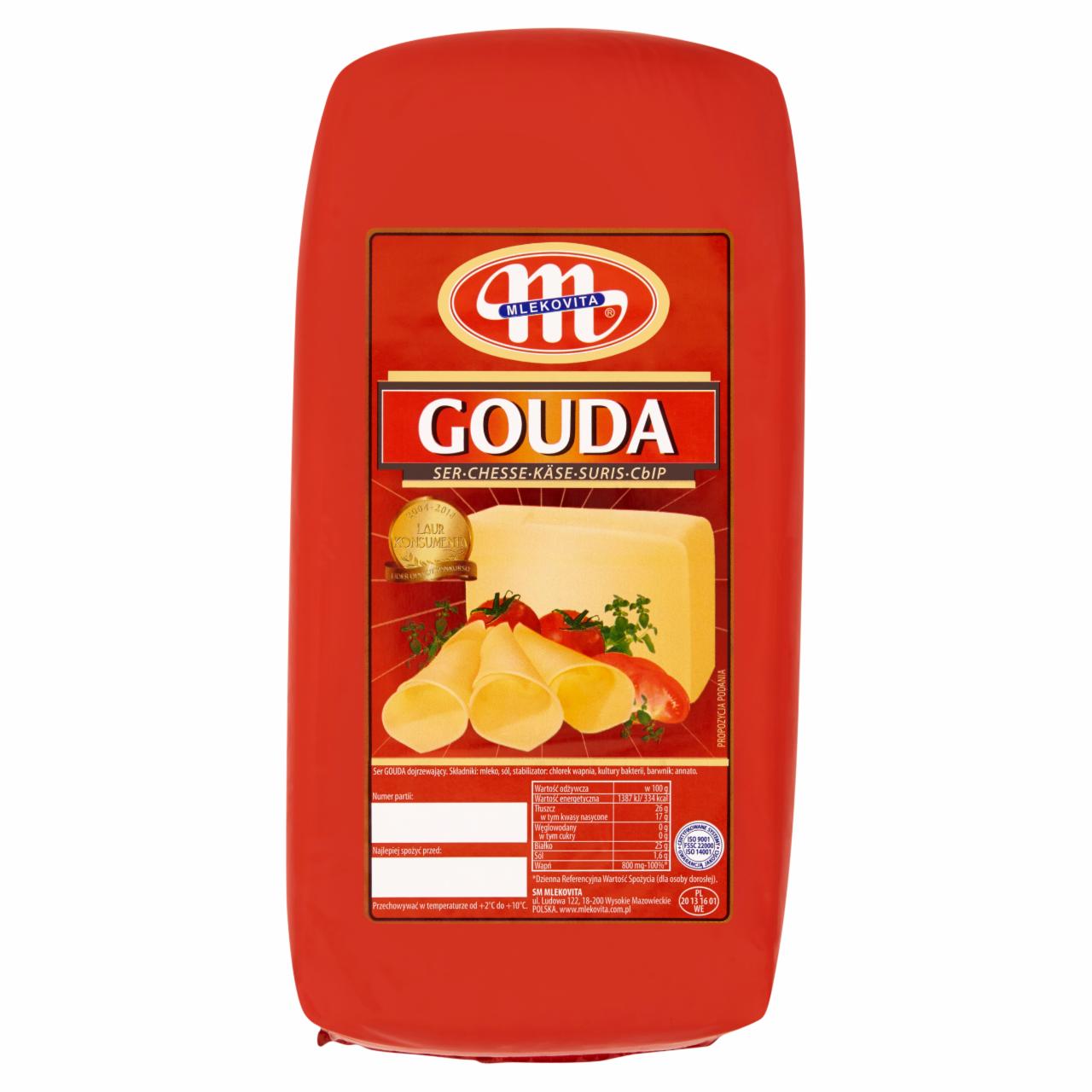 Zdjęcia - Mlekovita Ser Gouda