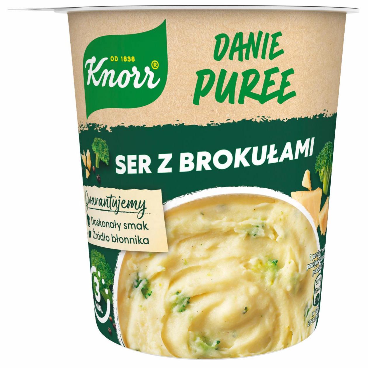 Zdjęcia - Danie puree ser z brokułami Knorr