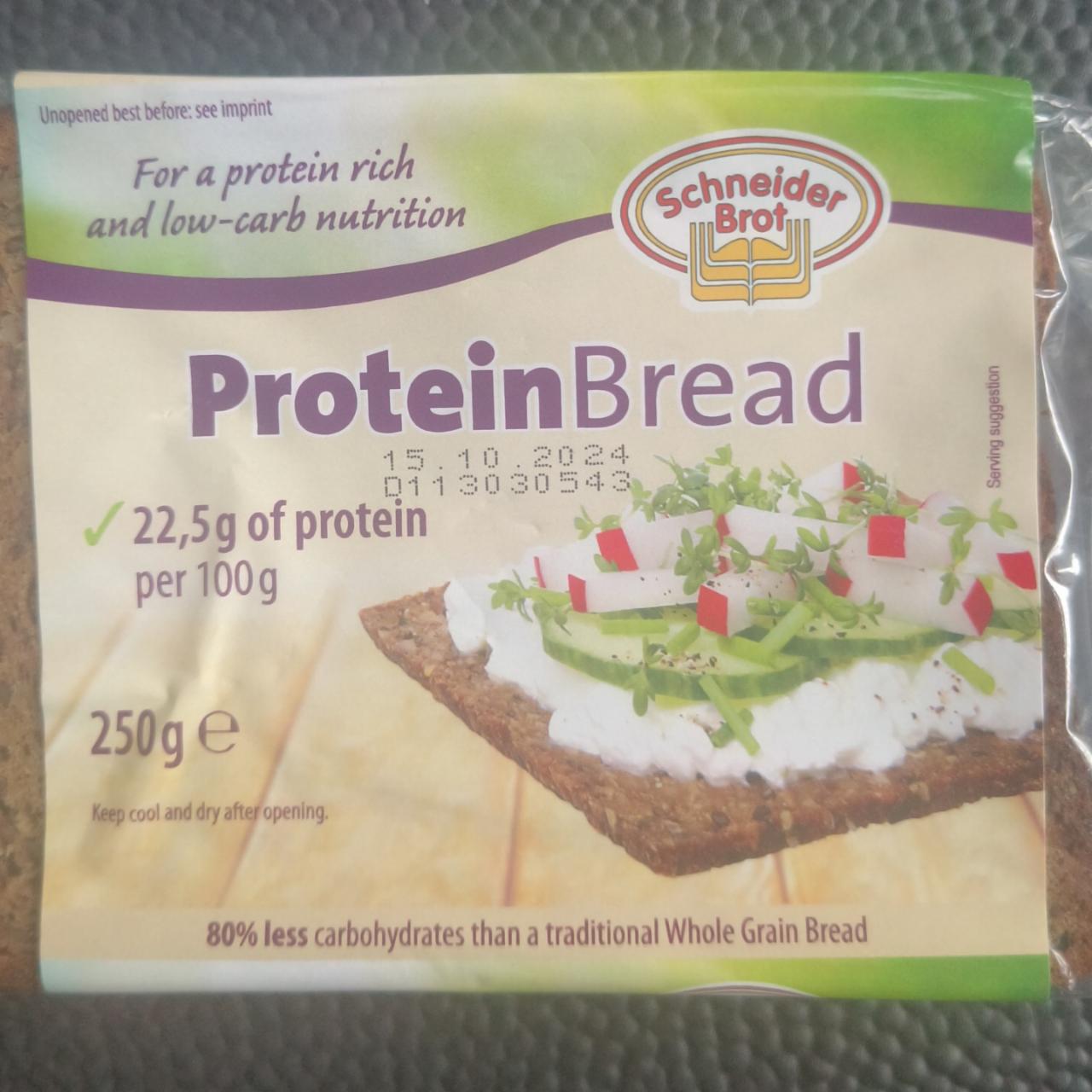 Zdjęcia - Protein Bread Schneider Brot
