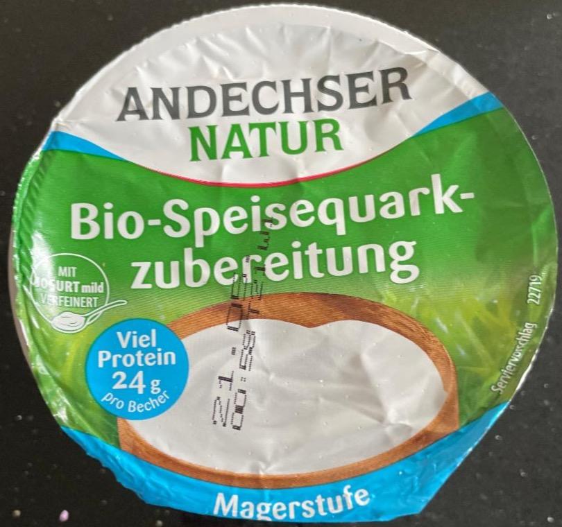 Zdjęcia - Bio Speisequark Zubereitung Andechser Natur