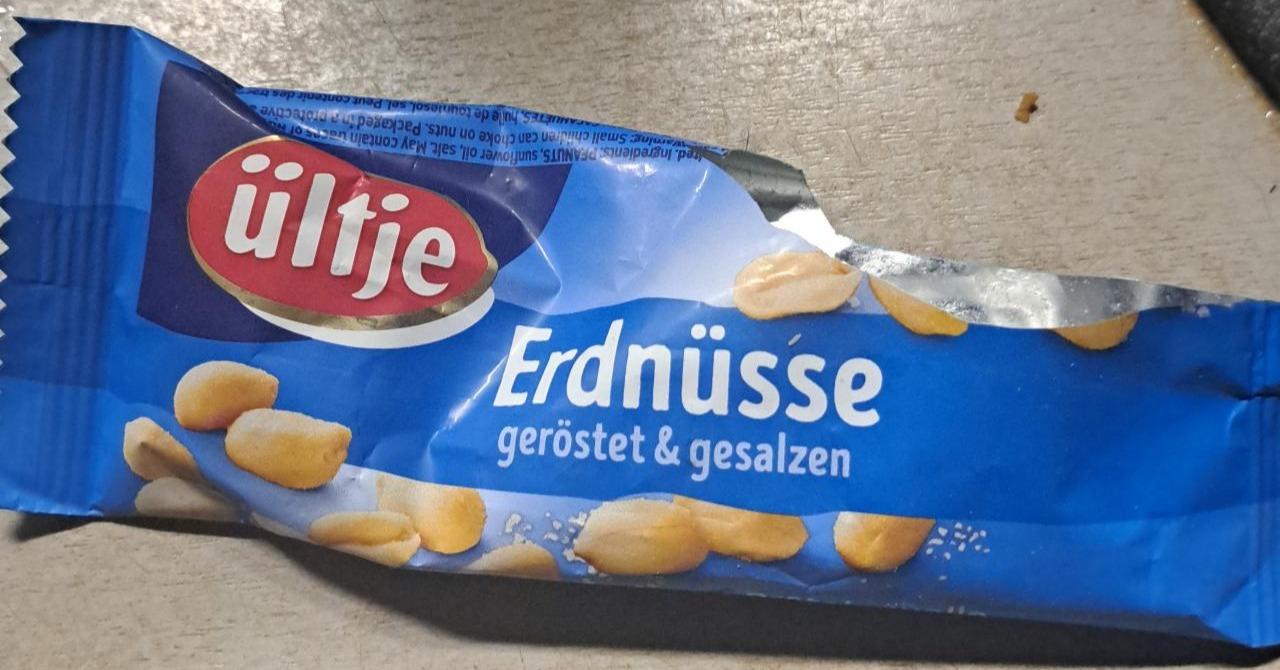 Zdjęcia - Erdnüsse geröstet & gesalzen Ültje
