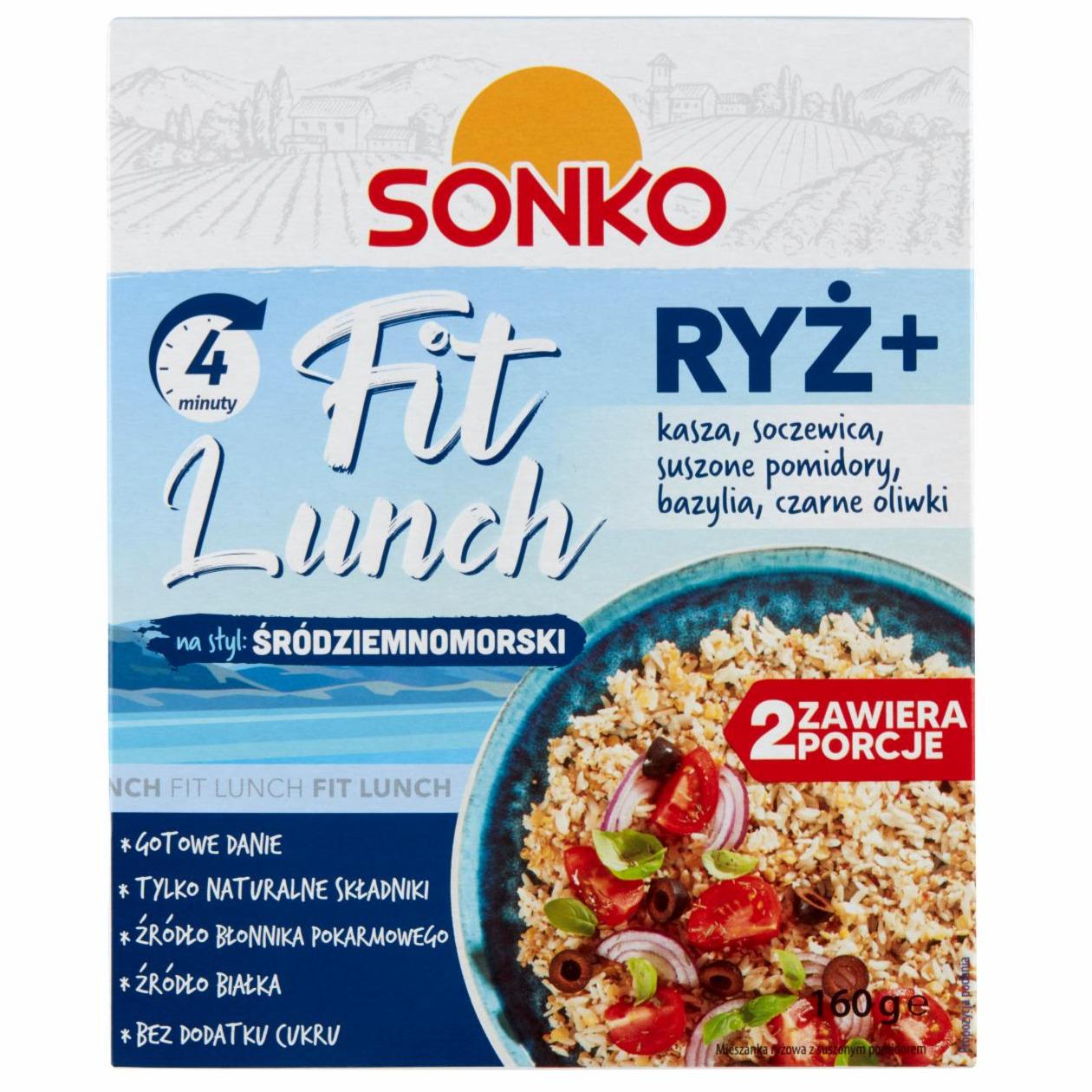 Zdjęcia - Sonko Fit Lunch na styl śródziemnomorski