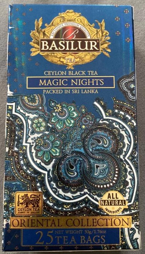 Zdjęcia - Ceylon black tea magic nights Basilur