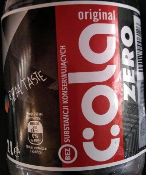 Zdjęcia - Cola original Zero