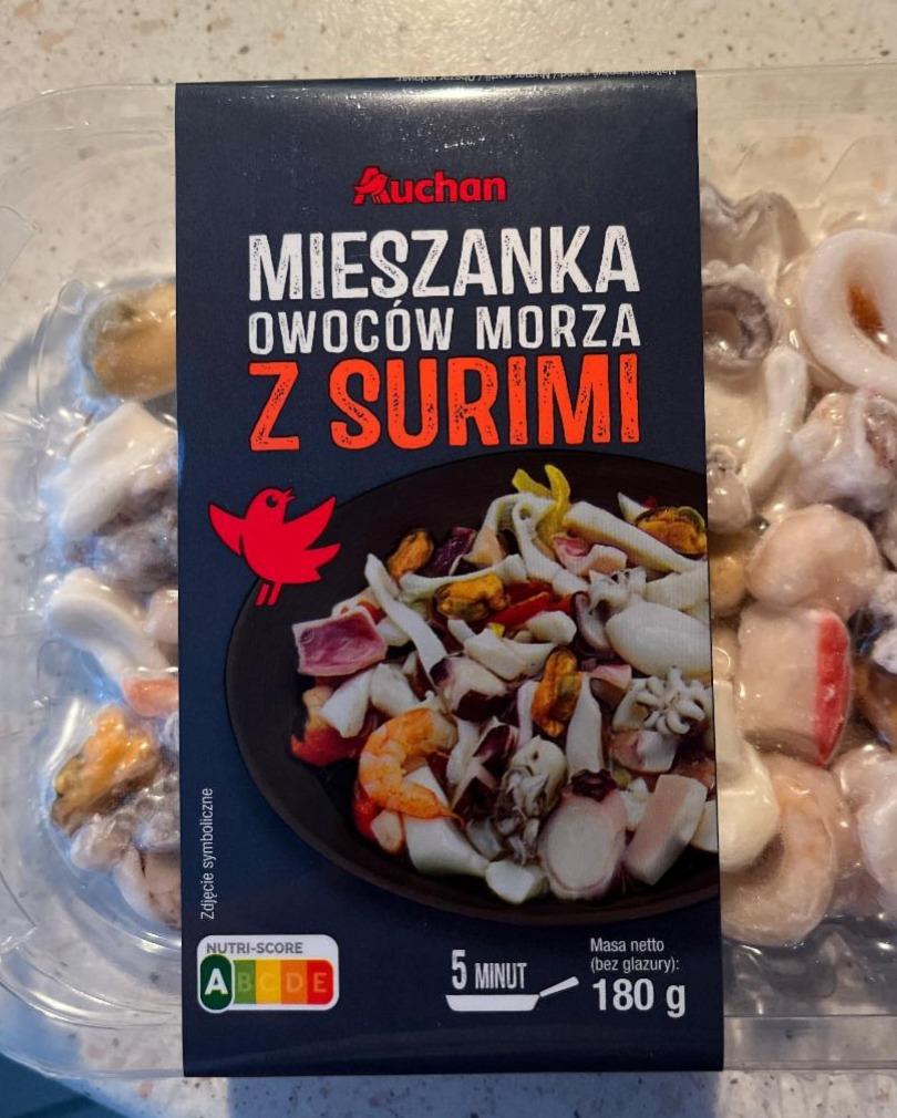 Zdjęcia - Auchan Mieszanka owoców morza z surimi