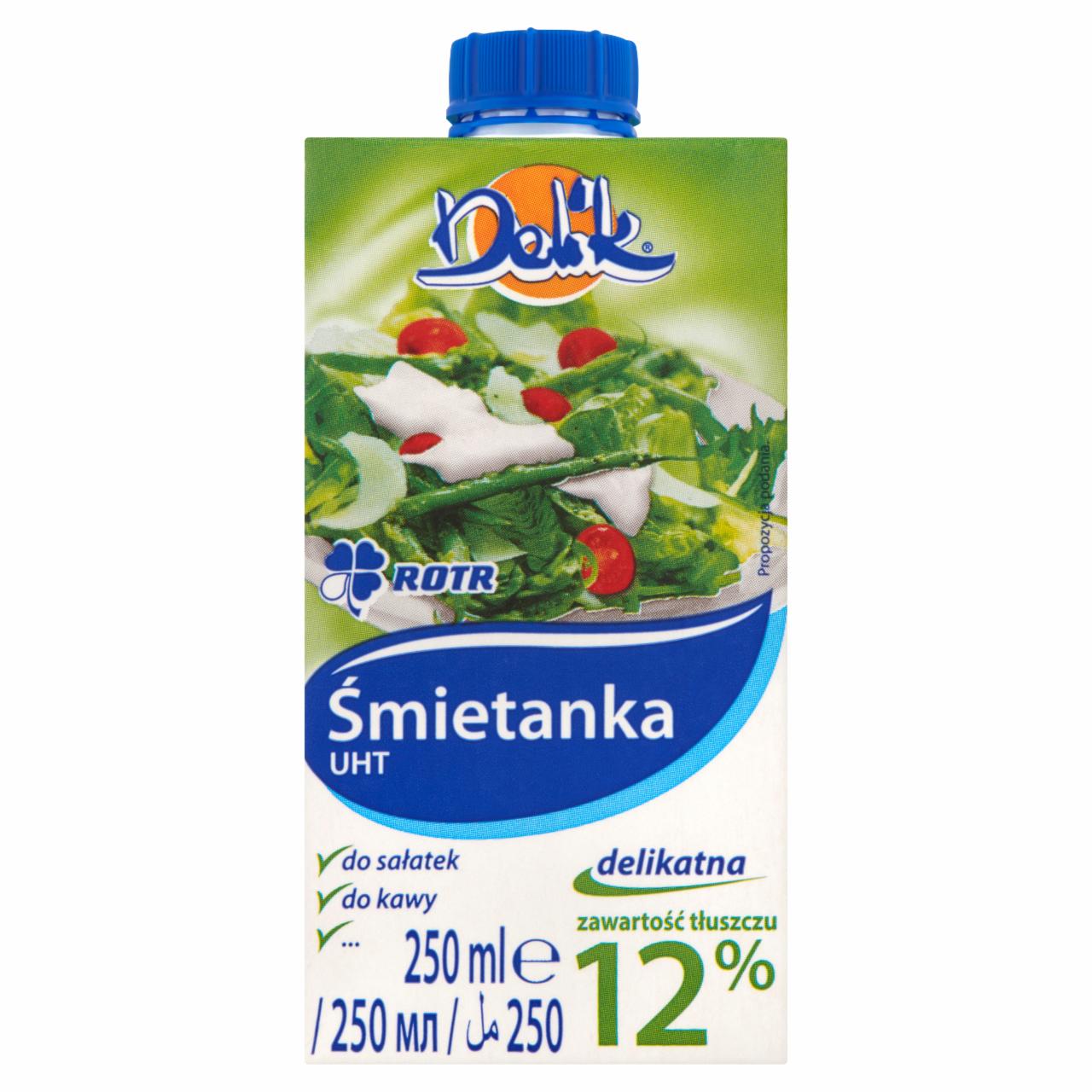 Zdjęcia - Delik Śmietanka UHT 12% 250 ml