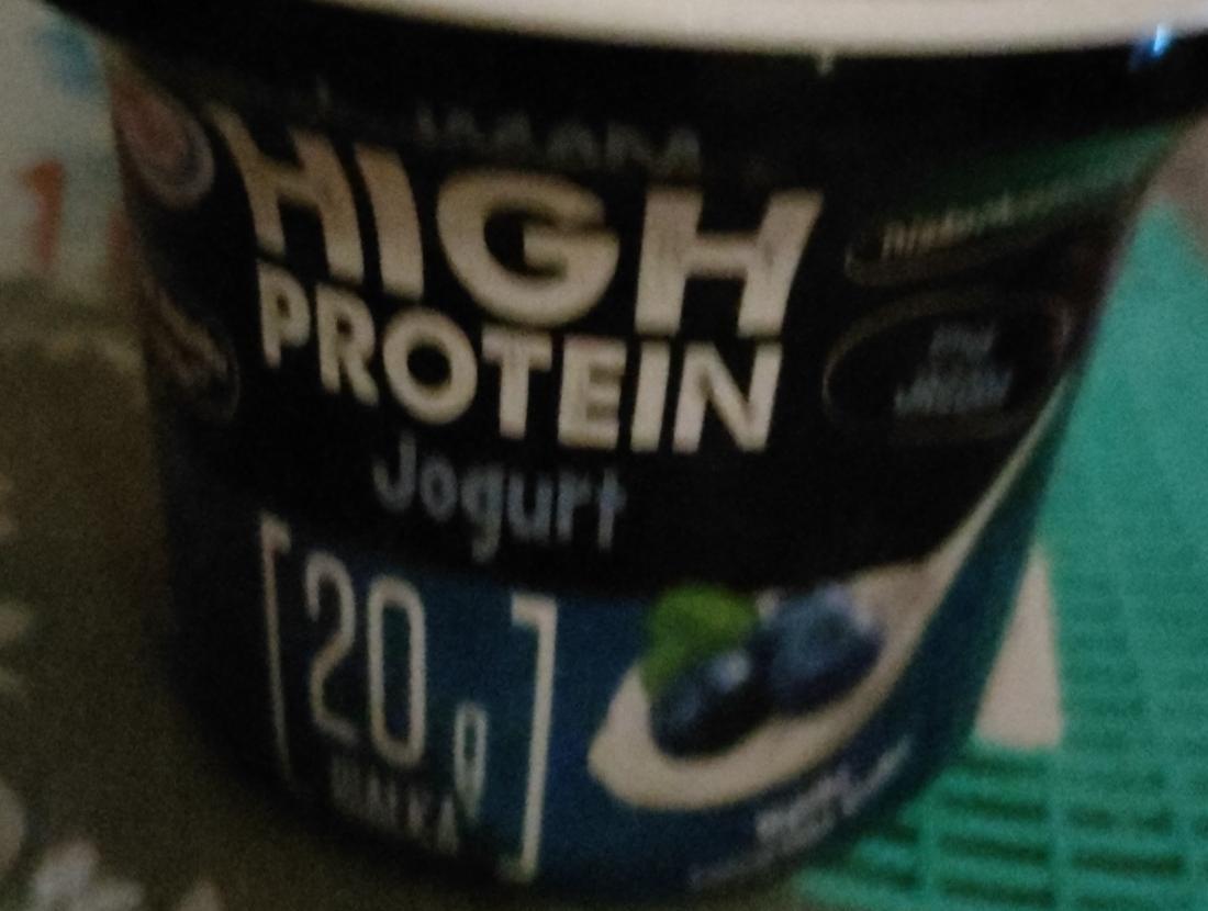 Zdjęcia - Jogurt jagodowy High Protein Pilos