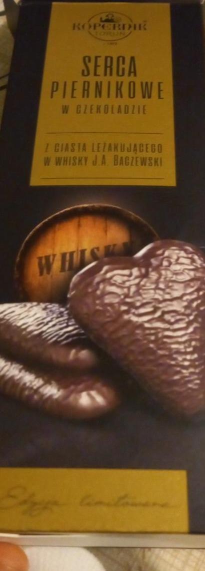 Zdjęcia - serca piernikowew czekoladzie leżakujące w whisky Kopernik