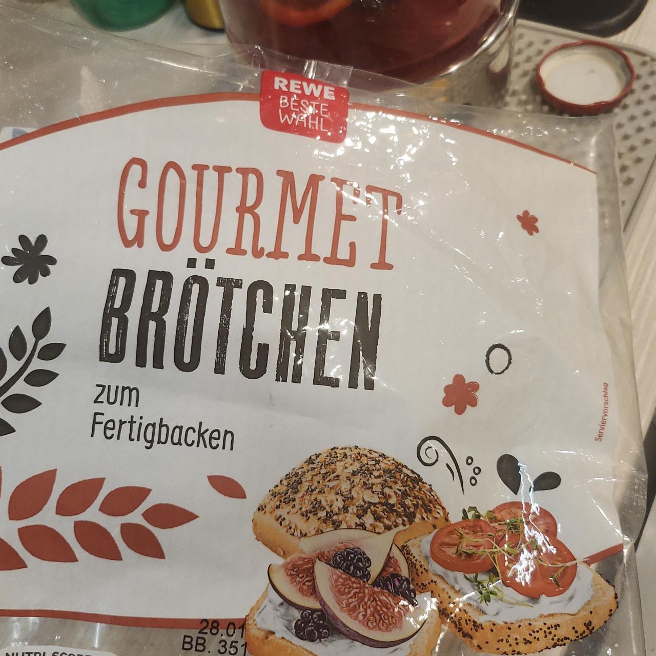 Zdjęcia - Gourmet Brötchen zum Fertigbacken Rewe