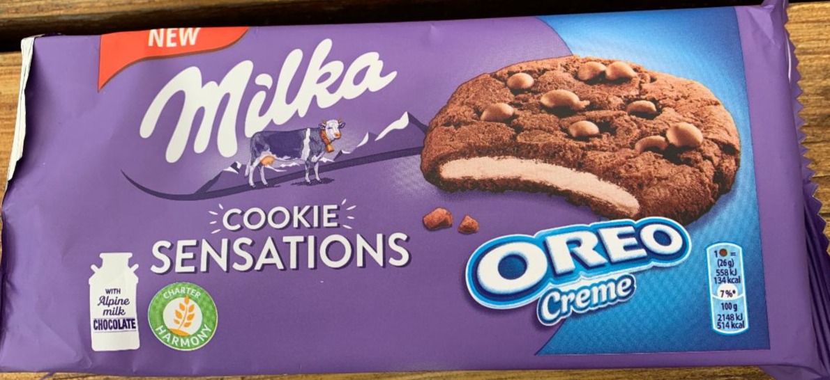 Zdjęcia - Cookie sensations oreo creme Milka
