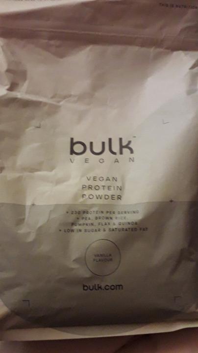 Zdjęcia - vegan protein powder vanilla flavour