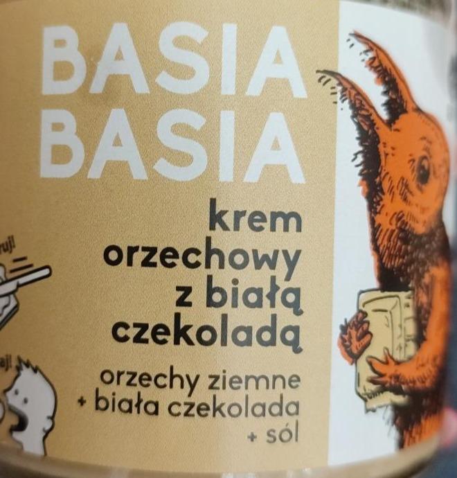 Zdjęcia - Basia Basia krem orzechowy z białą czekoladą