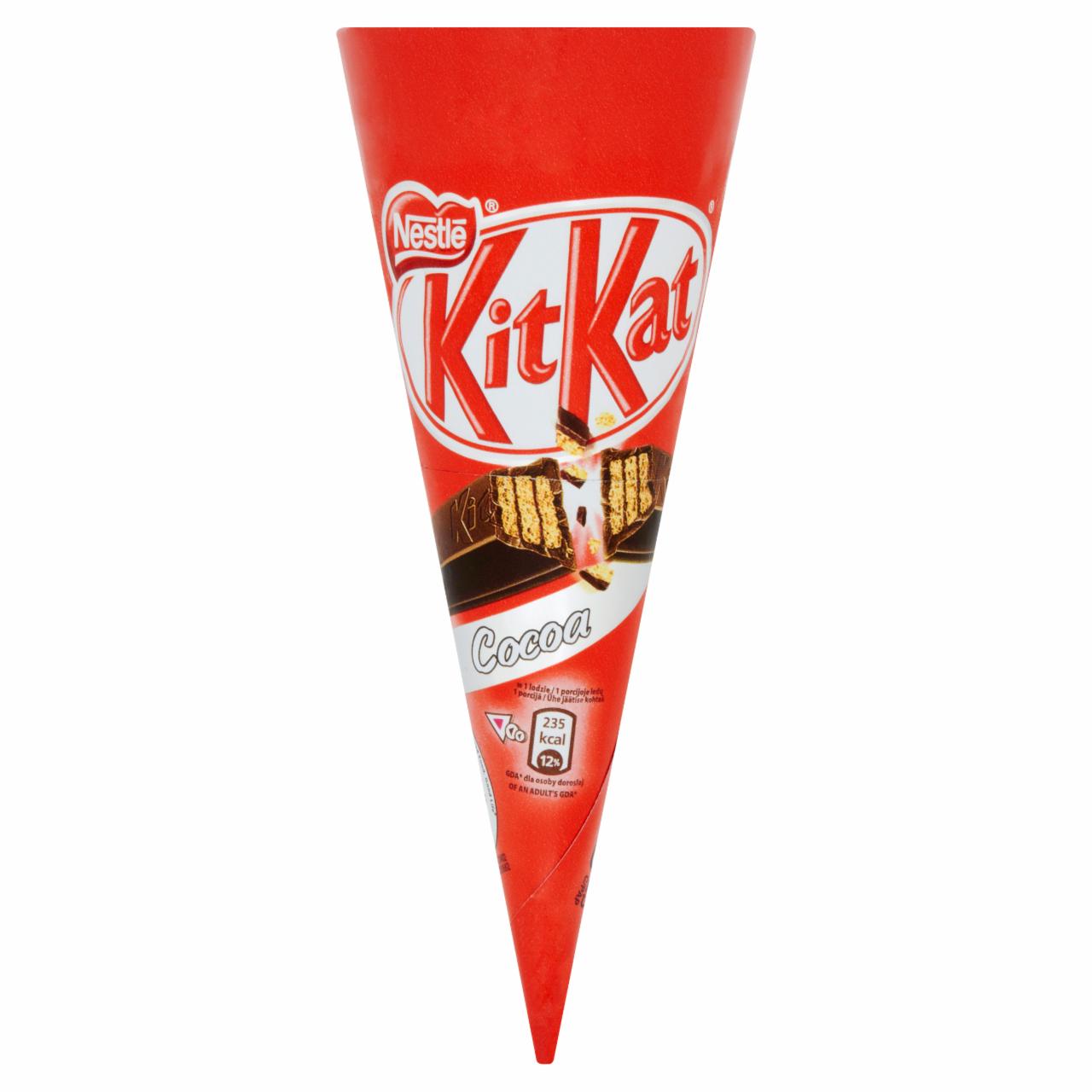 Zdjęcia - KitKat Lody kakaowe z sosem o smaku czekoladowym 120 ml