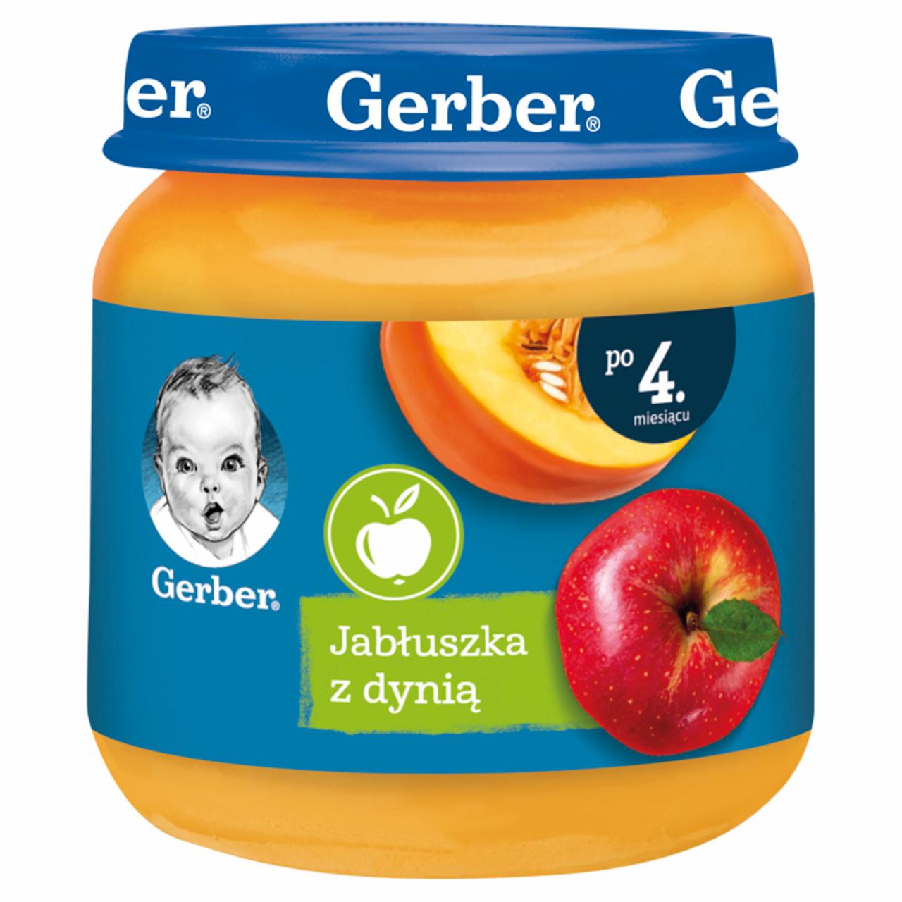 Zdjęcia - Gerber Jabłuszka z dynią dla niemowląt po 4. miesiącu 125 g