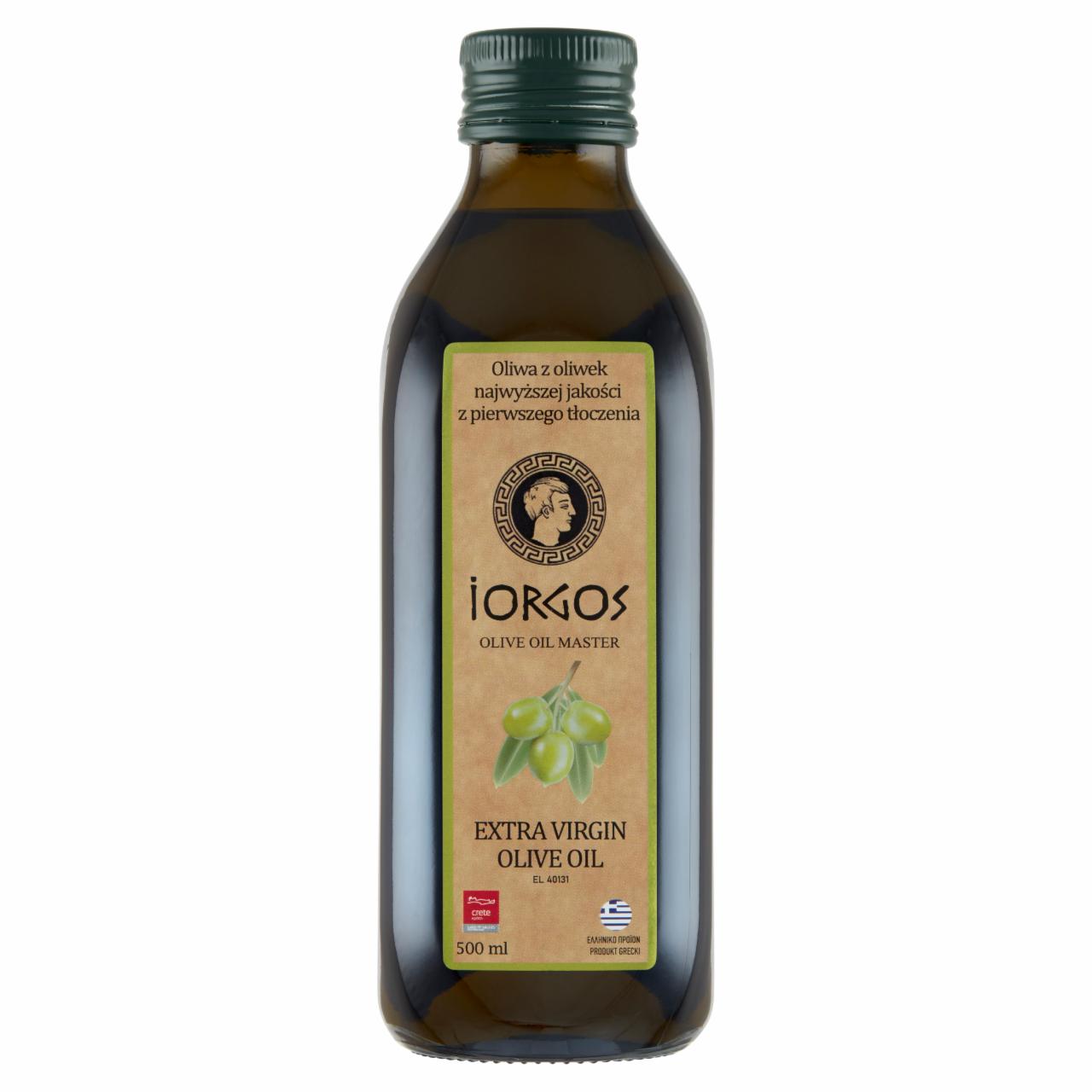 Zdjęcia - Jorgos Oliwa z oliwek najwyższej jakości z pierwszego tłoczenia 500 ml
